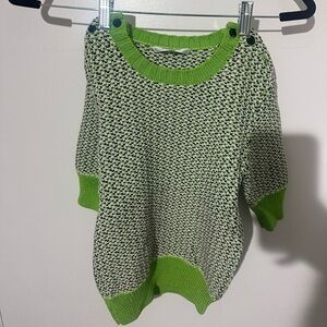 Carven knit sweater green